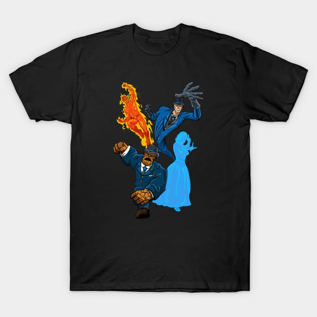 Old West Fantastic Four T-Shirt by blakely737